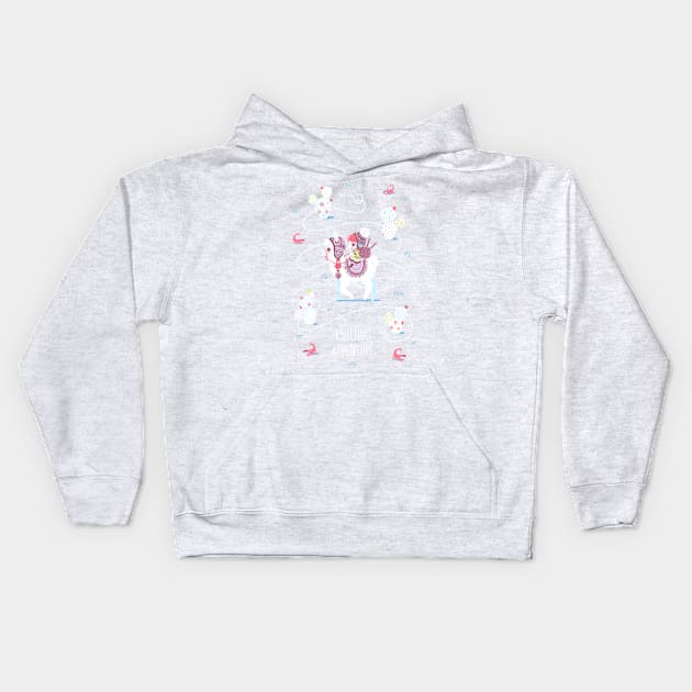 Knitting Adventure Kids Hoodie by Freeminds